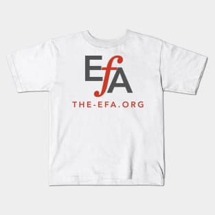 EFA URL logo Kids T-Shirt